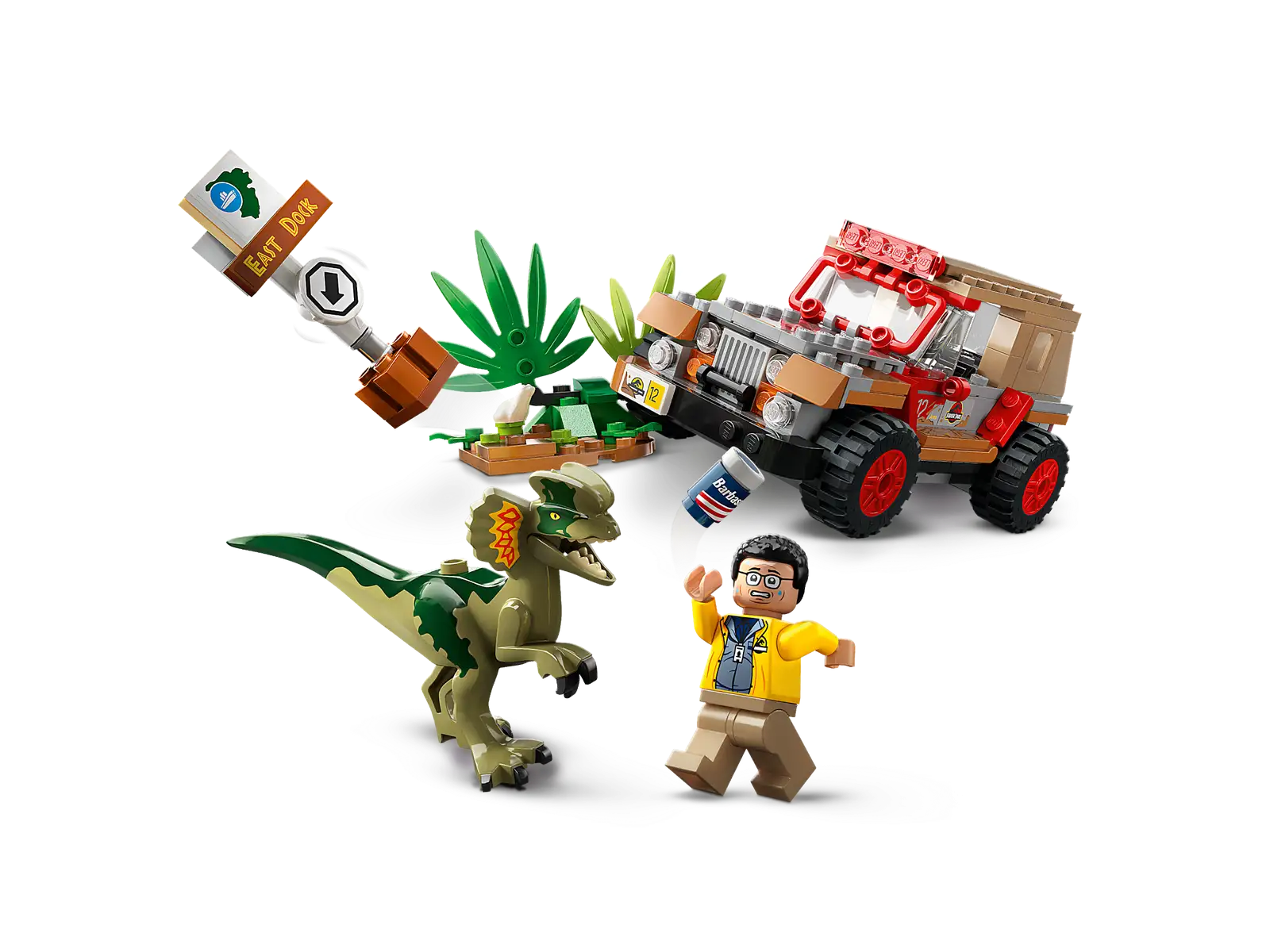 Collective Bricks - LEGO 76958 Jurassic World Dilophosaurus Ambush fourth image