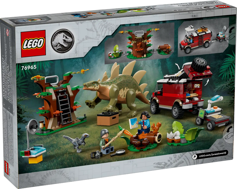 LEGO 76965 Jurassic World Dinosaur Missions: Stegosaurus Discovery (Ship from 4th of June 2024)