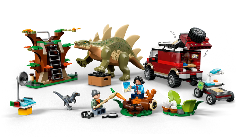 Lego jurassic world stegosaurus set sale