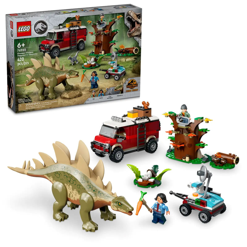 LEGO 76965 Jurassic World Dinosaur Missions: Stegosaurus Discovery (Ship from 4th of June 2024)