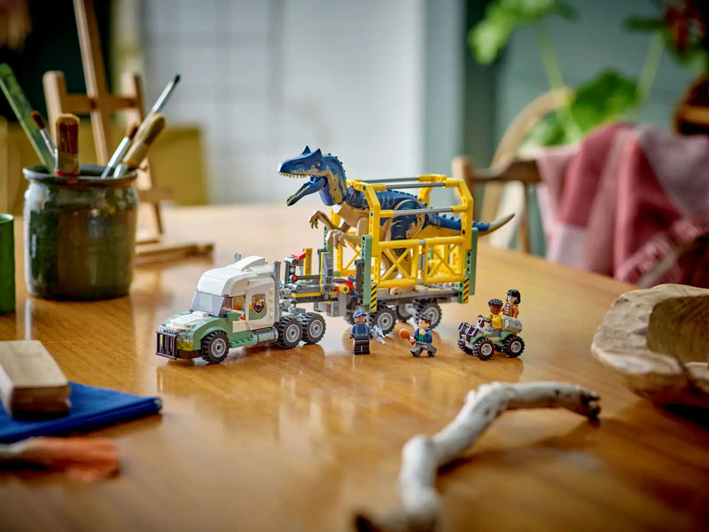 LEGO 76966 Dinosaur Missions: Allosaurus Transport Truck (Ship From 4th of June 2024)