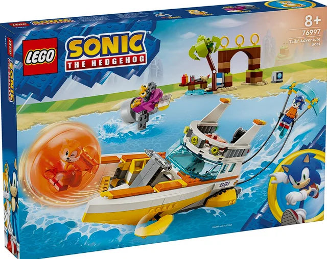 LEGO 76997 Sonic Tails' Adventure Boat