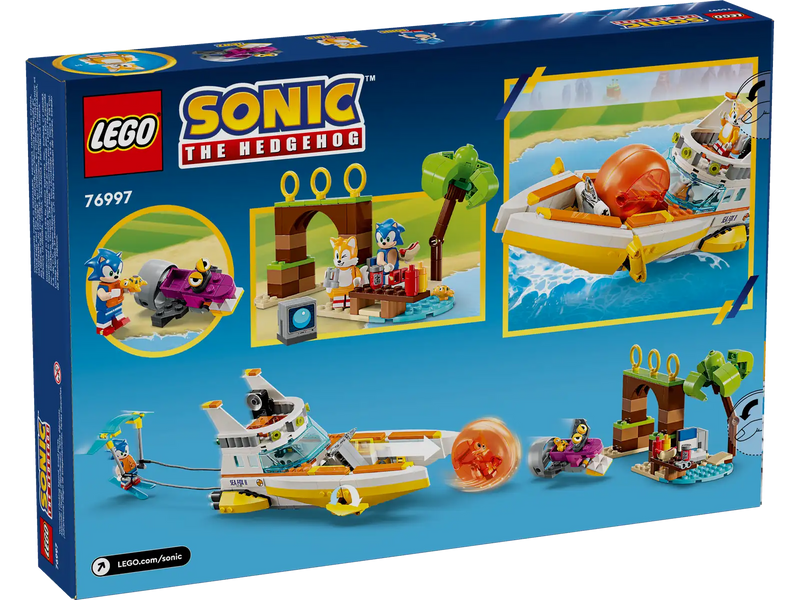 LEGO 76997 Sonic Tails' Adventure Boat