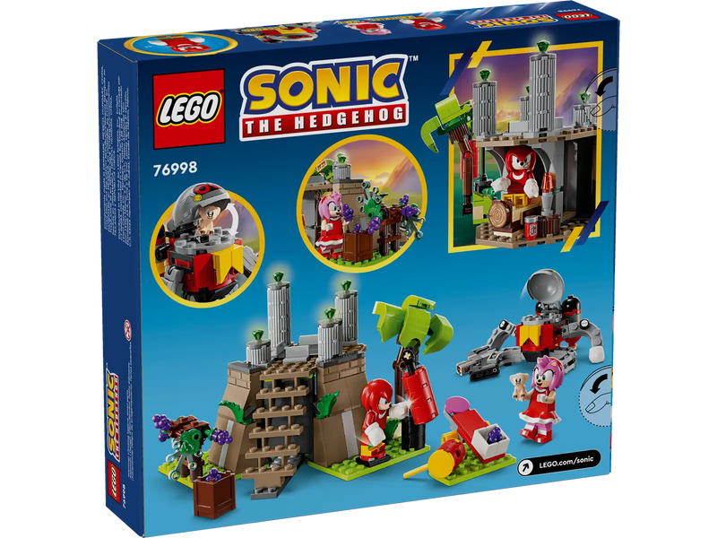 LEGO 76998 Sonic Knuckles and the Master Emerald Shrine