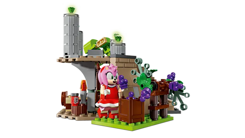 LEGO 76998 Sonic Knuckles and the Master Emerald Shrine