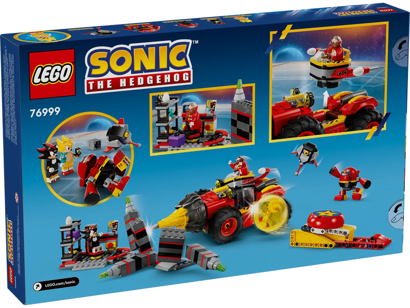 LEGO 76999 Sonic Super Sonic vs. Egg Drillster