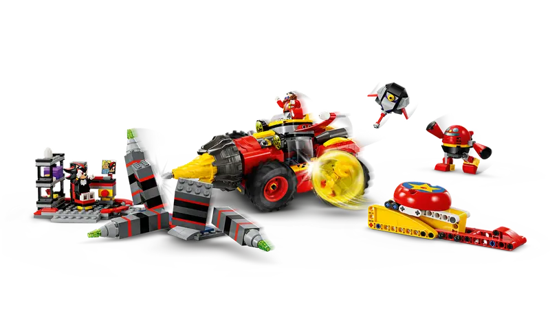 LEGO 76999 Sonic Super Sonic vs. Egg Drillster