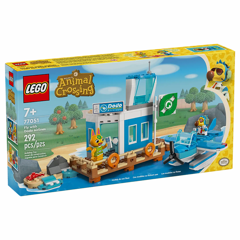 LEGO 77051 Animal Crossing Fly with Dodo Airlines