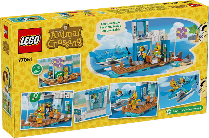 LEGO 77051 Animal Crossing Fly with Dodo Airlines