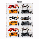 Stackable Display Case for LEGO Speed Champions