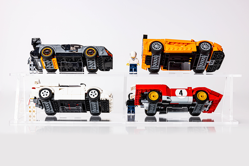 Display stand for LEGO Speed Champions