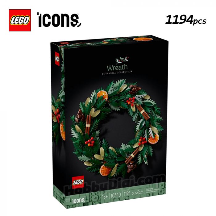 LEGO 10340 Icons Wreath My Hobbies