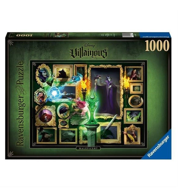 Ravensburger Disney Villainous Maleficent 1000 Piece Jigsaw villain ...