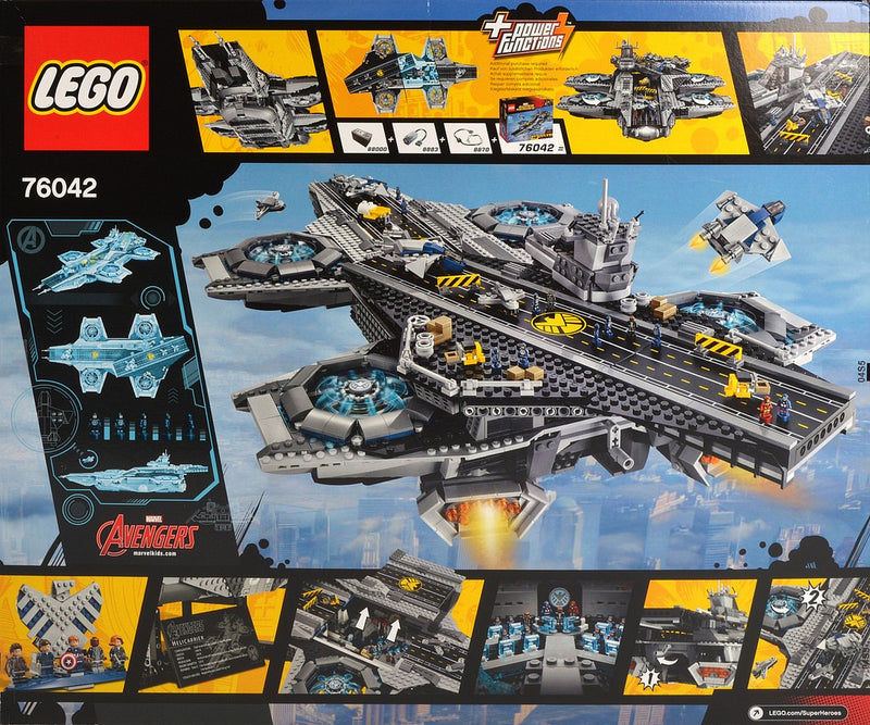 LEGO 76042 Marvel Super Heroes - The SHIELD Helicarrier Brand New and Sealed(Box Damage) - My Hobbies