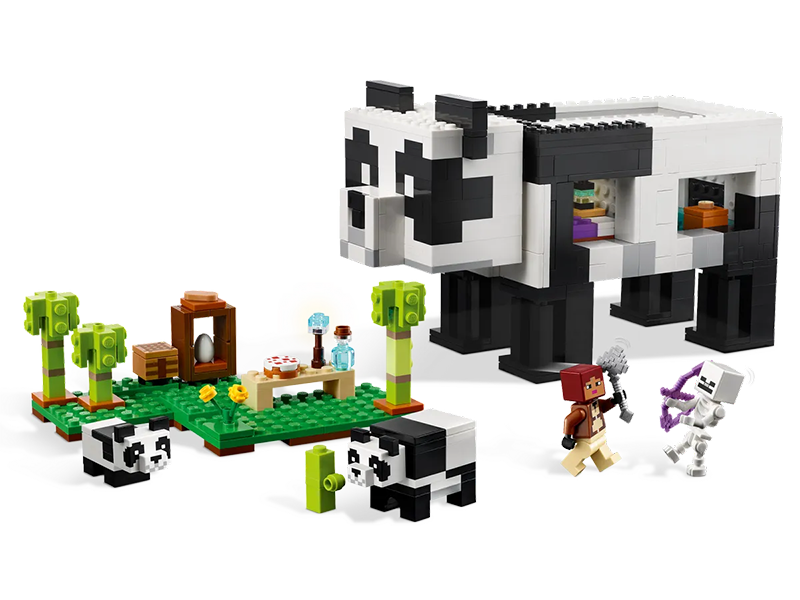 Collective Bricks - LEGO 21245 Minecraft The Panda Haven fifth image