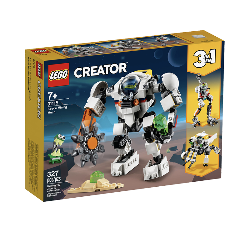 LEGO® 31115 Creator 3-in-1 Space Mining Mech - My Hobbies