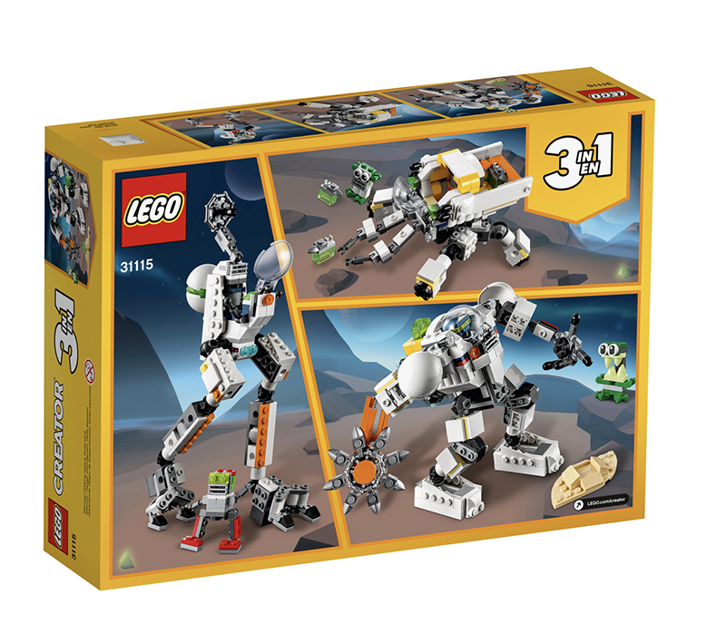 LEGO® 31115 Creator 3-in-1 Space Mining Mech - My Hobbies