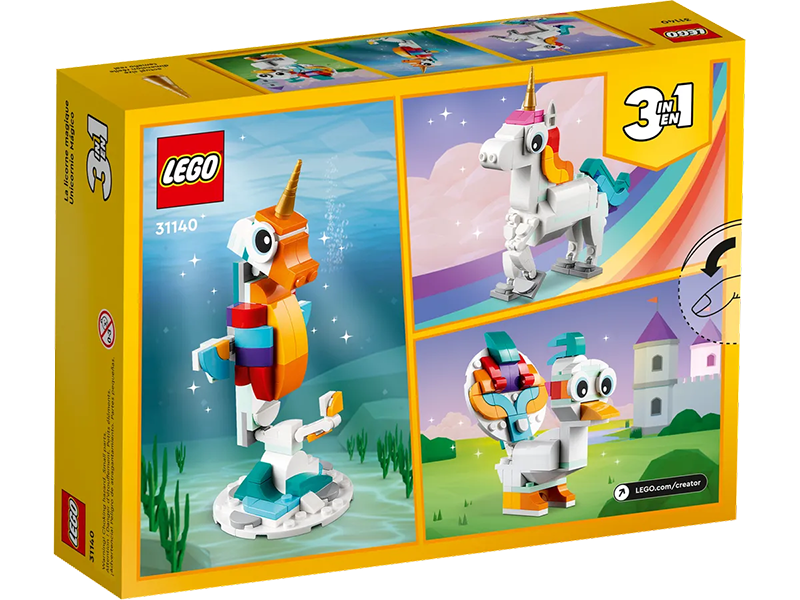 Collective Bricks - LEGO 31140 Creator 3-in-1 Magical Unicorn fourth image