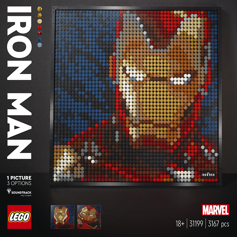 LEGO® Art 31199 Marvel Studios Iron Man - My Hobbies