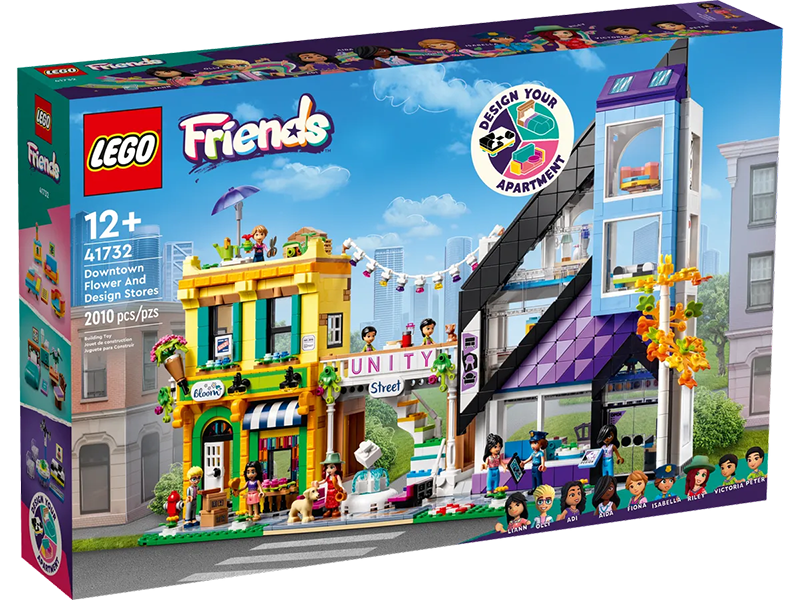 Collective Bricks - LEGO 41732 Friends Downtown Flower and Design Stores third image