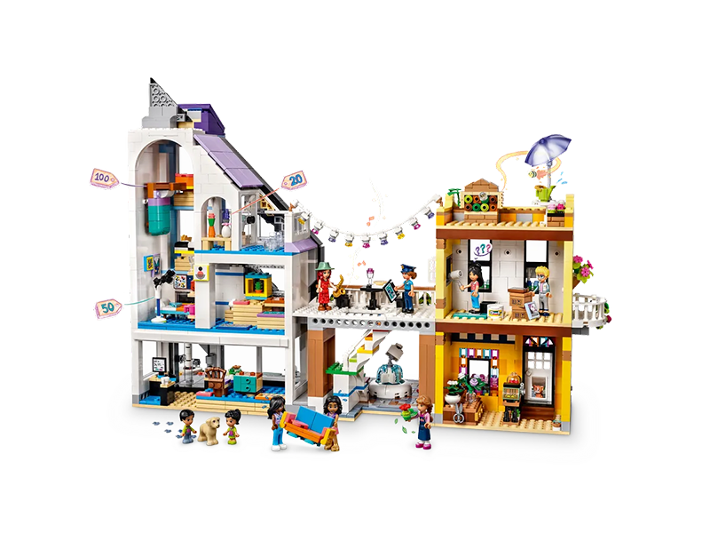 Collective Bricks - LEGO 41732 Friends Downtown Flower and Design Stores sixth image