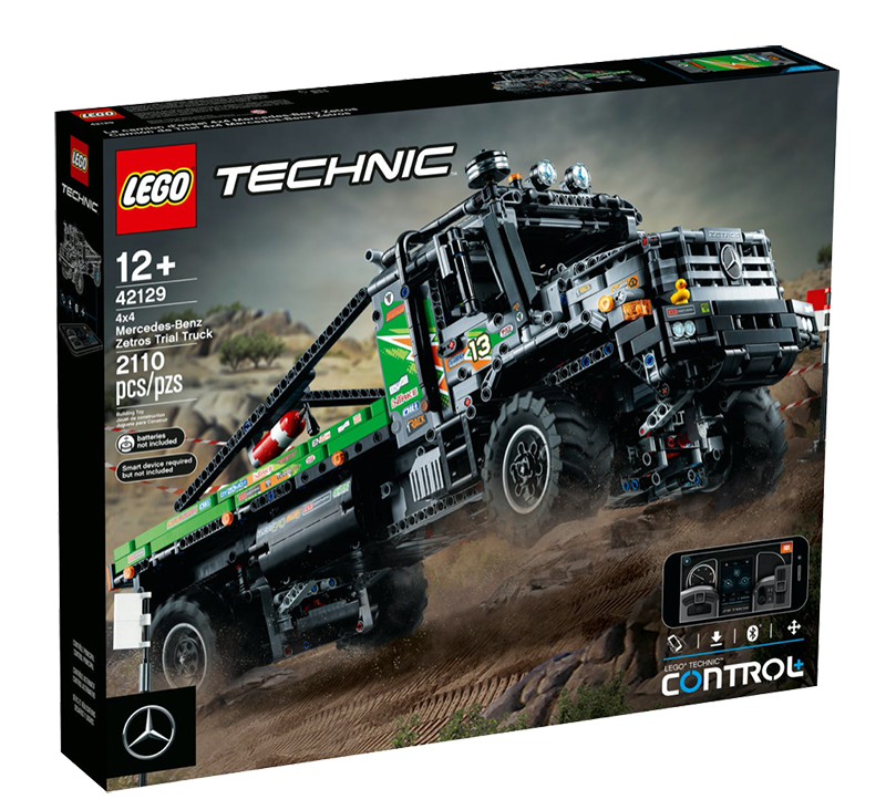 Collective Bricks - LEGO 42129 Technic 4x4 Mercedes-Benz Zetros Trial Truck fifth image