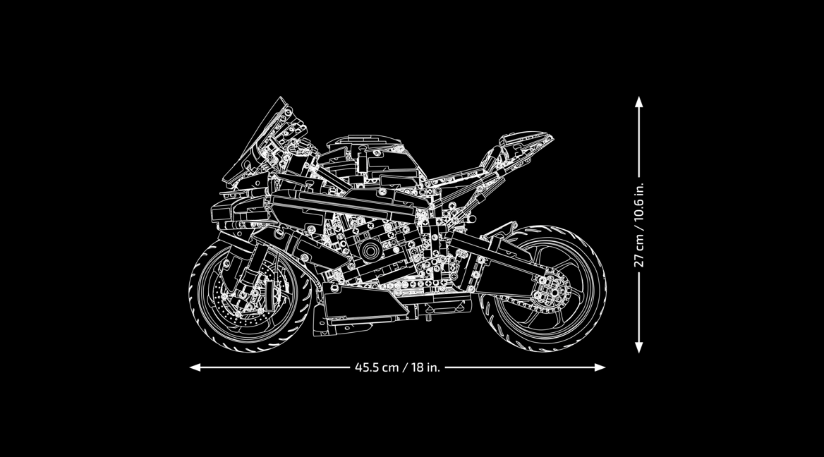 Collective Bricks - LEGO  42130 Technic BMW M 1000 RR fifth image