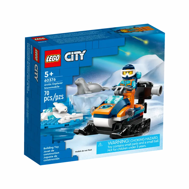 Collective Bricks Snowmobile Explorer Arctic City 60376 LEGO