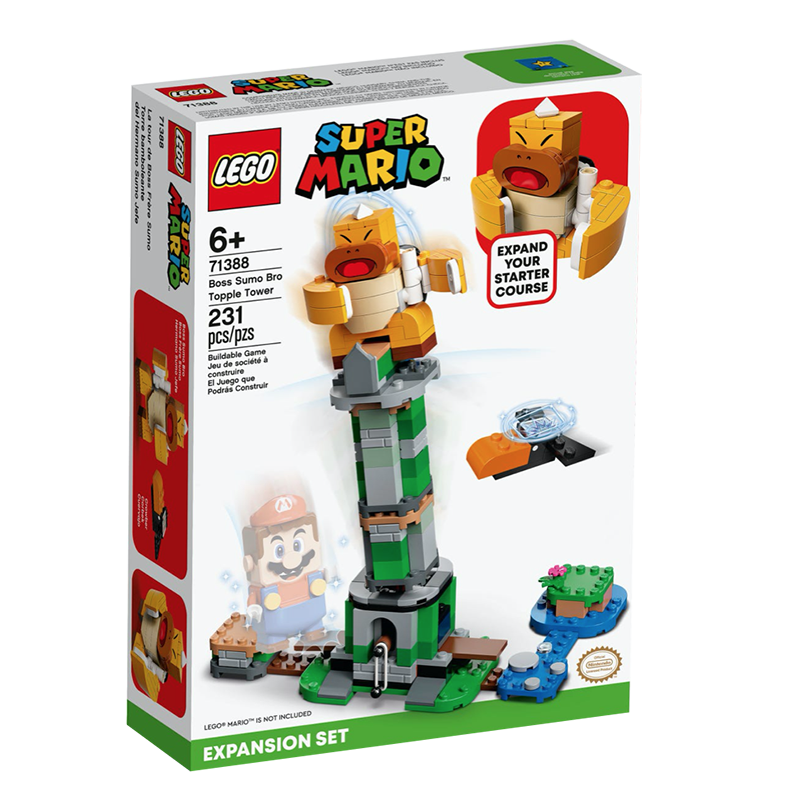 Collective Bricks - LEGO 71388 Super Mario Boss Sumo Bro Topple Tower Expansion Set fourth image