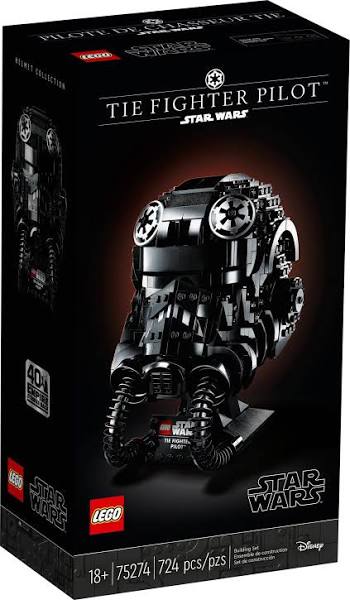 LEGO® 75274 Star Wars™ TIE Fighter Pilot™ Helmet - My Hobbies