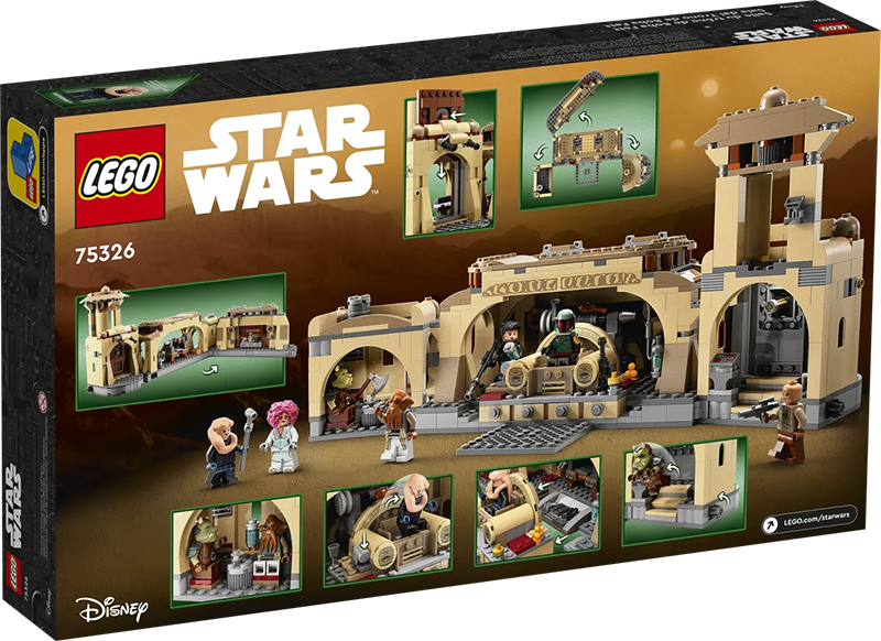 Collective Bricks - LEGO 75326 Star Wars Boba Fetts Throne Room fourth image