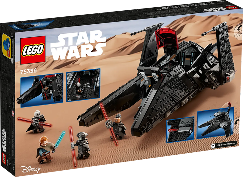 Collective Bricks - LEGO 75336 Star Wars Inquisitor Transport Scythe fourth image