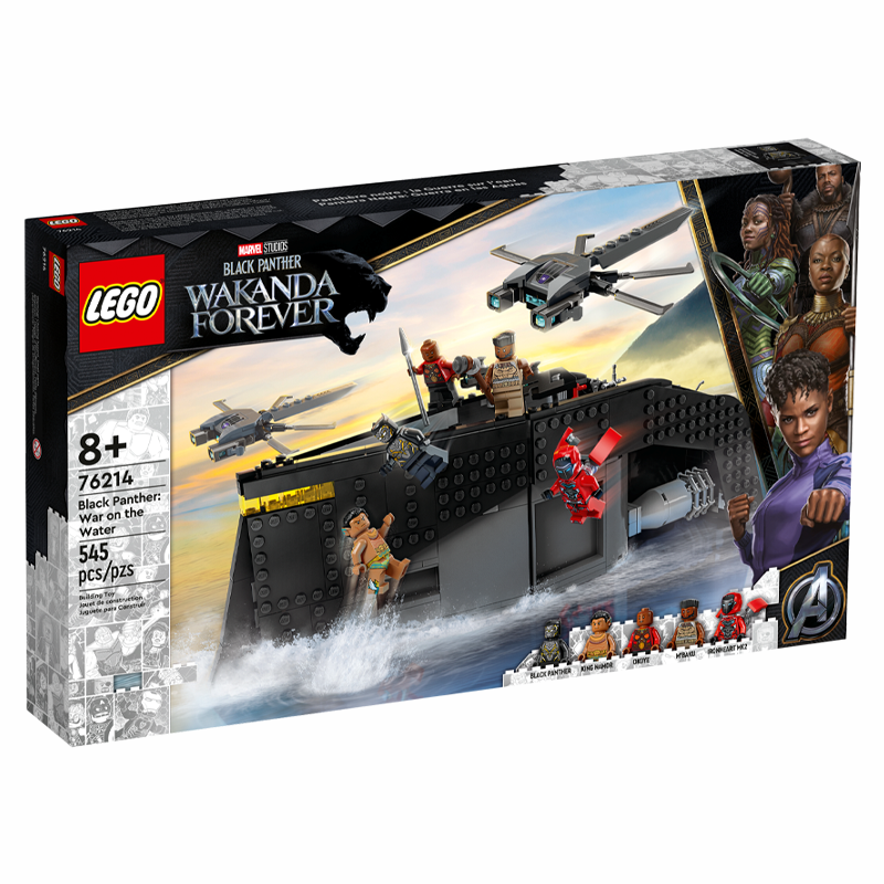 Collective Bricks Water the on War: Panther Black Heroes Super Marvel 76214 LEGO