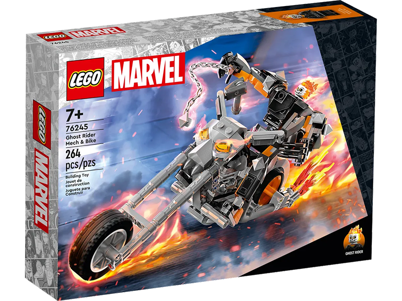 Collective Bricks - LEGO 76245 Marvel Ghost Rider Mech & Bike third image