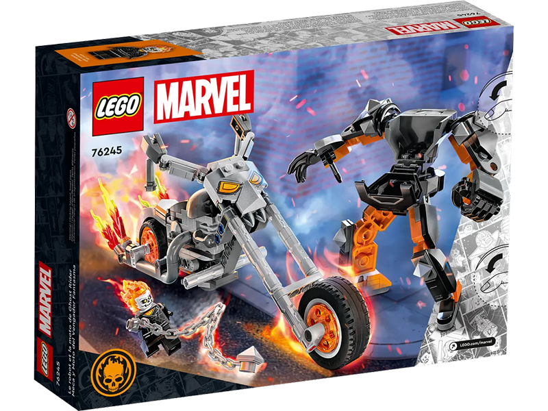 Collective Bricks - LEGO 76245 Marvel Ghost Rider Mech & Bike fourth image