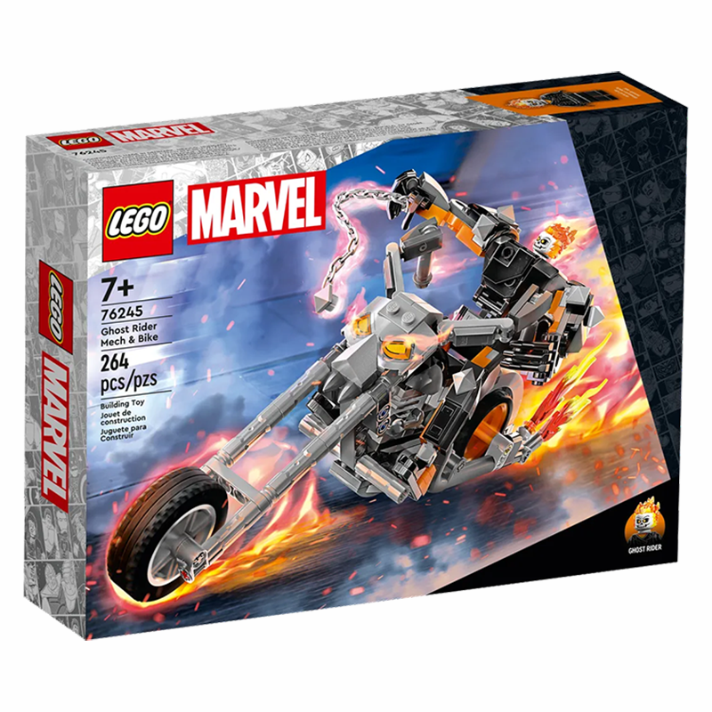 Collective Bricks Bike & Mech Rider Ghost Marvel 76245 LEGO