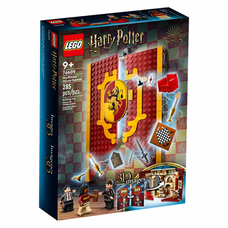 Collective Bricks Banner House Gryffindor Potter Harry 76409 LEGO