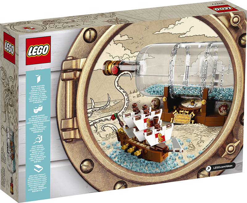 LEGO® 92177 Ideas Ship in a Bottle - My Hobbies