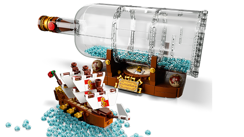 LEGO® 92177 Ideas Ship in a Bottle - My Hobbies