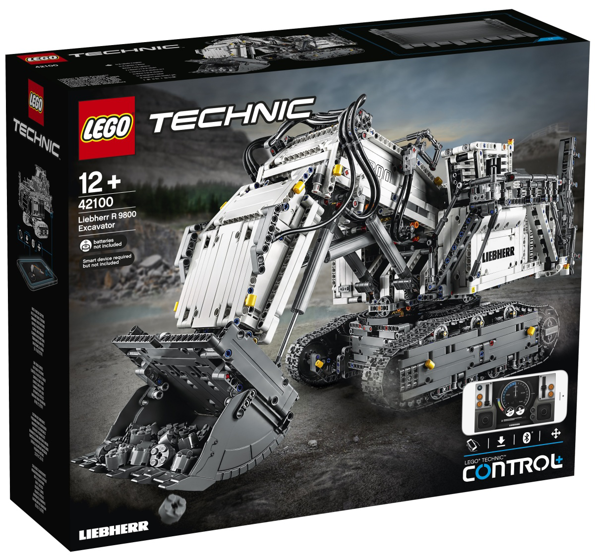 Collective Bricks - LEGO 42100 Technic Liebherr R 9800 Excavator fourth image