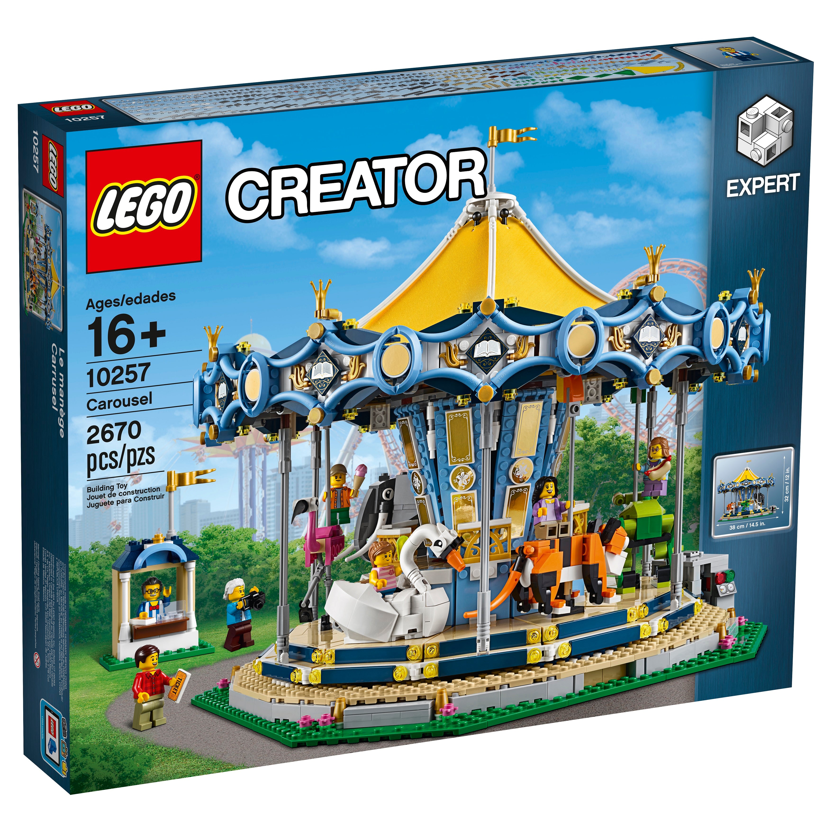 Lego creator fairground carousel sale