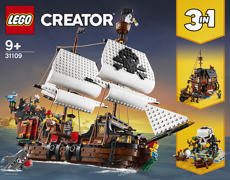LEGO® 31109 Creator 3-in-1 Pirate Ship