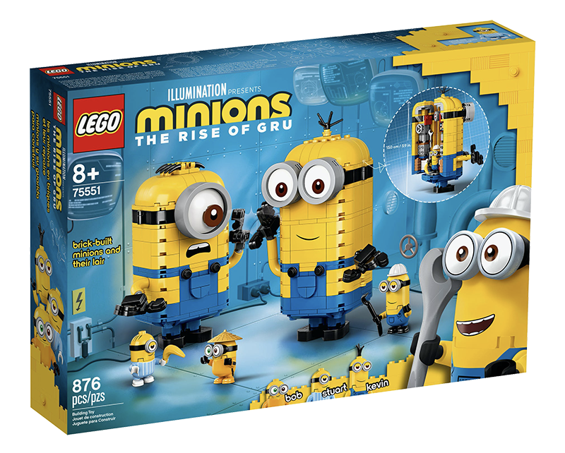 LEGO® 75551 LEGO® Minions Brick-built Minions and their Lair - My Hobbies