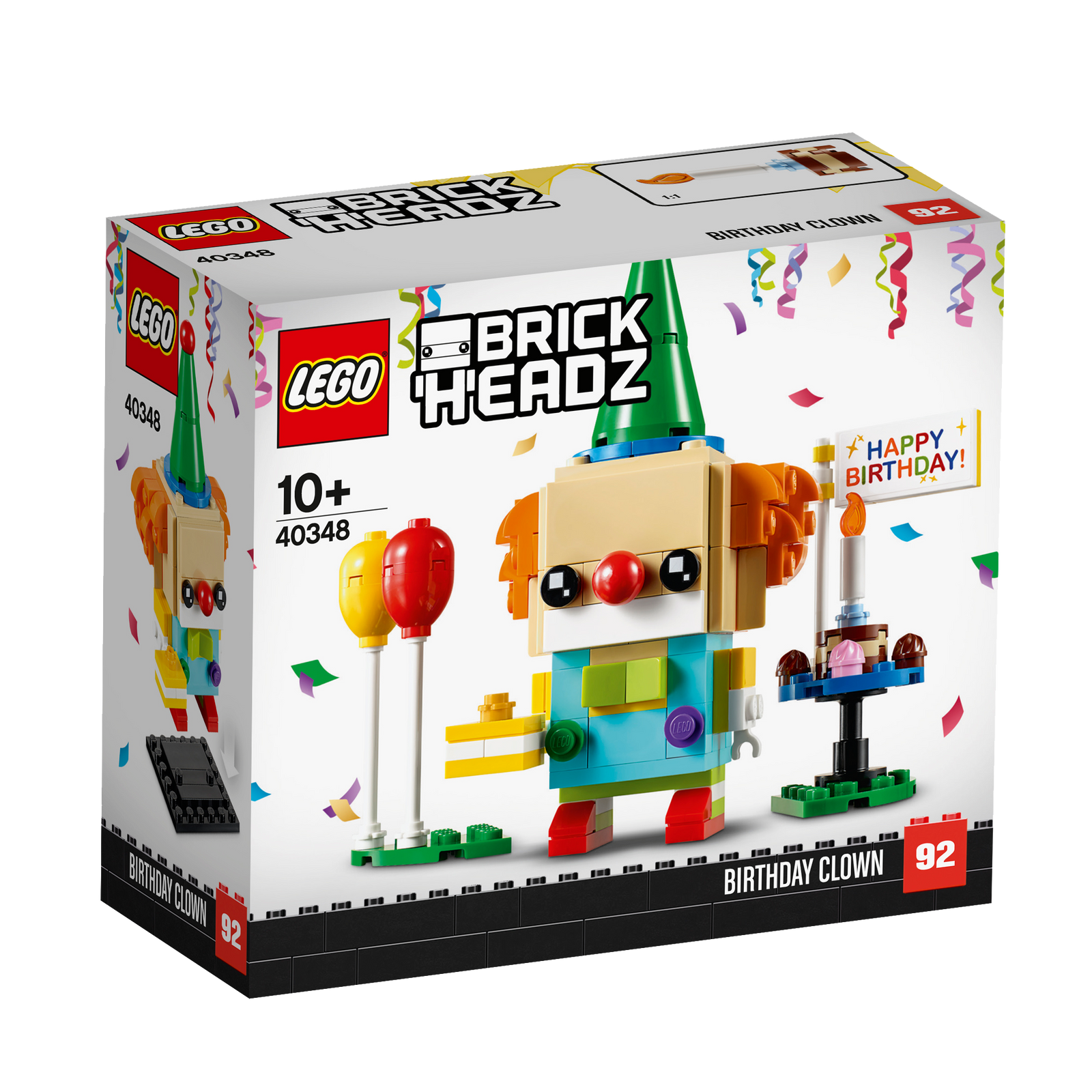 Collective Bricks - LEGO 40348 BrickHeadz Birthday Clown fourth image